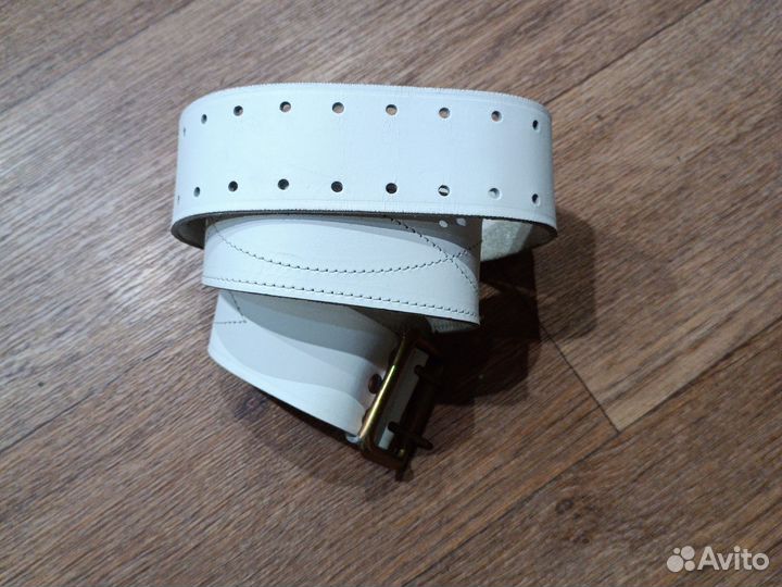 Белый ремень кадетский