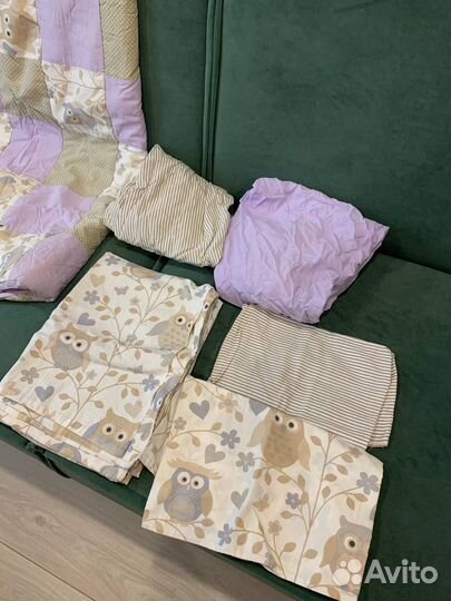 Постельное белье в детскую кроватку