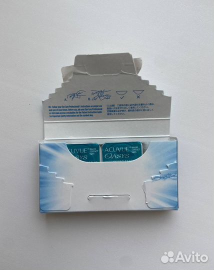 Линзы acuvue oasys 2.25