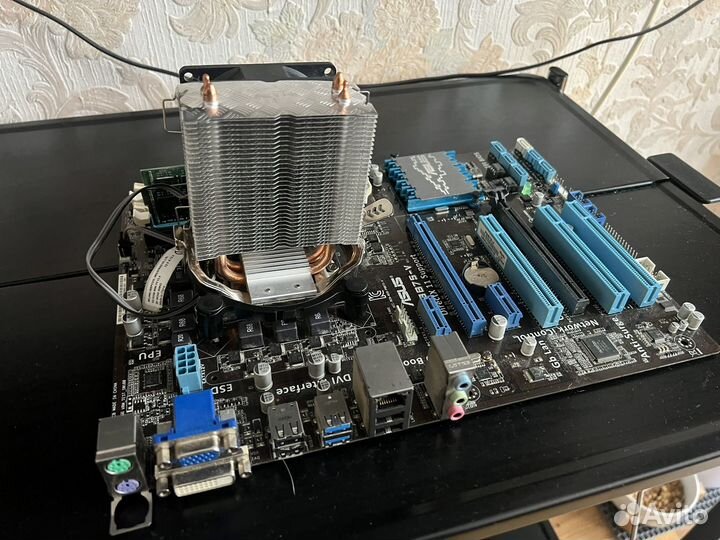 Материнская алата p8b75-v + i5 3470 + озу 16 гб