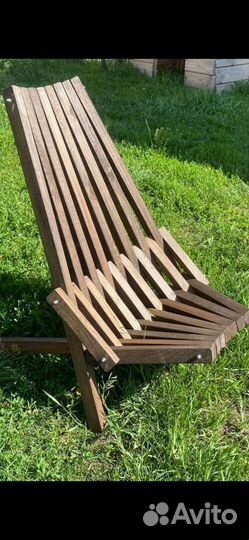 Шезлонг новый