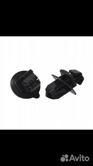 Клипса молдинга двери toyota lexus