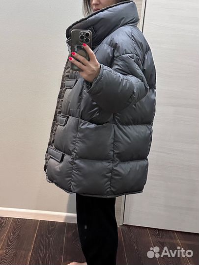 Пуховик зимний оверсайз hooli