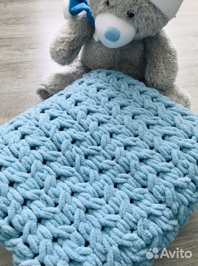 Пледы детские вязаные ручная работа