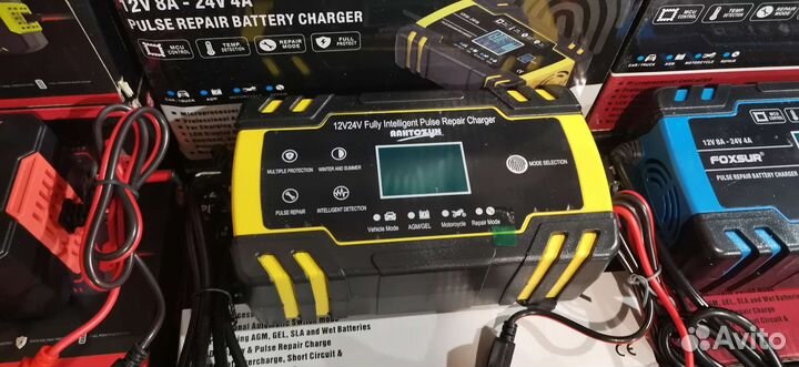 Зарядное устройство для акб 6А, 8А 12/24В