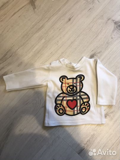 Кофта с мишкой 62-68р