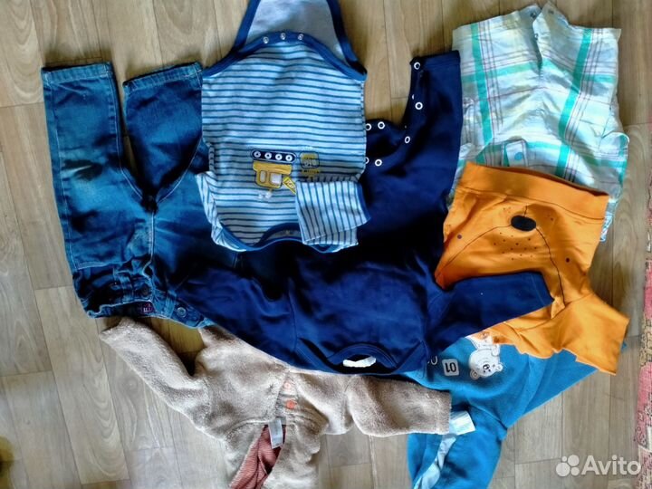Одежда для мальчика с рождения до 1.5 лет
