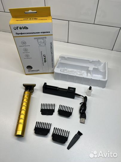 Машинка для стрижки волос триммер Огонь новый