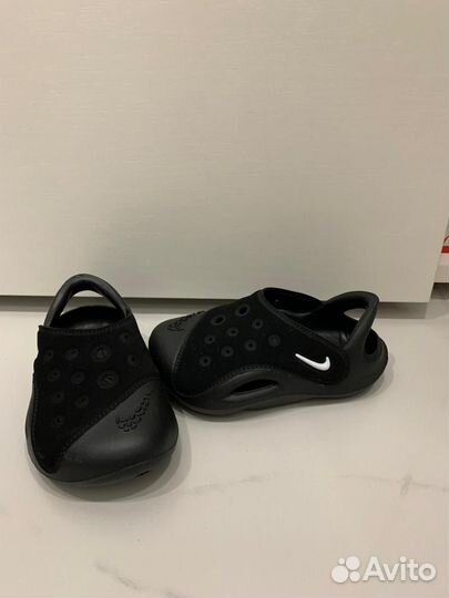 Nike Aqua Swoosh Sandal PS 'Black'