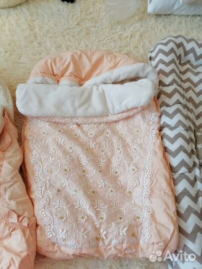 Кокон для новорожденных/конверт на выписку