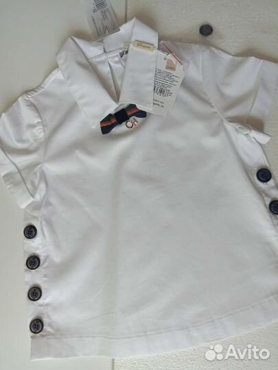 Блуза для школы 134см