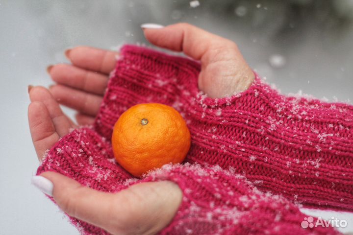 Перчатки митенки