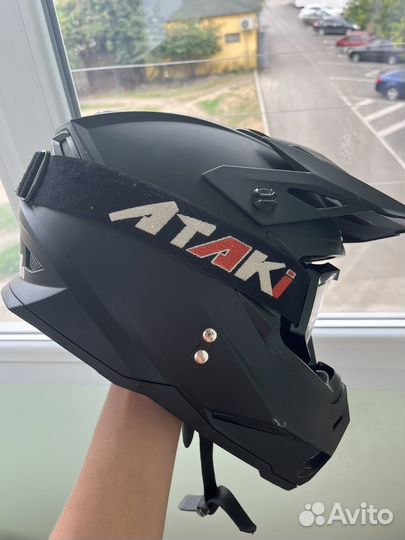 Шлем кроссовый бу