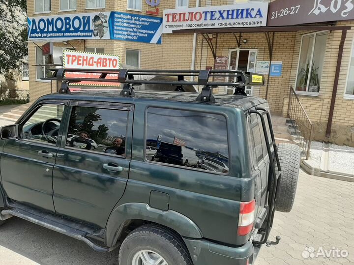 Багажник Экспедиционный для УАЗ Патриот, с сеткой