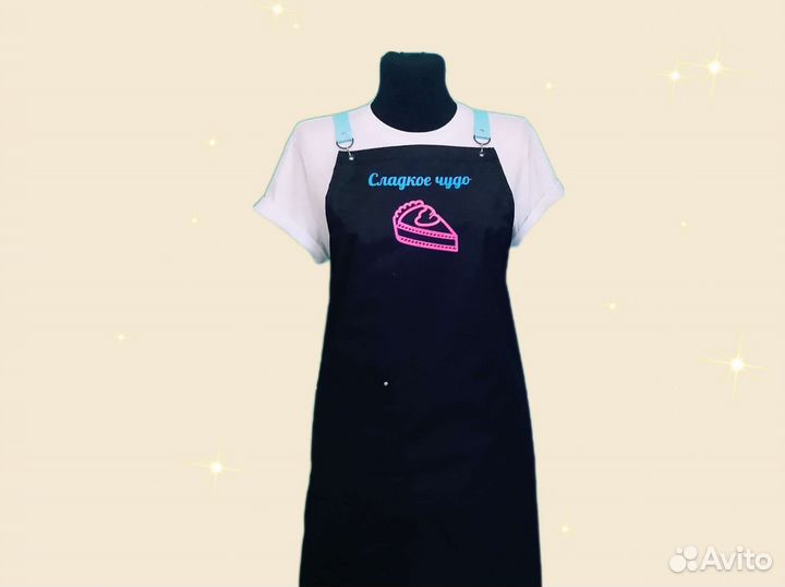 Фартук для кафе с логотипом