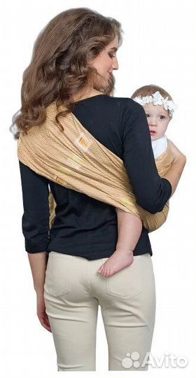 Слинг на кольцах двуслойный Баюшка