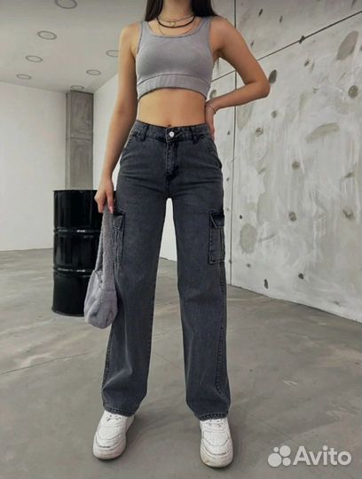 Новые джинсы карго