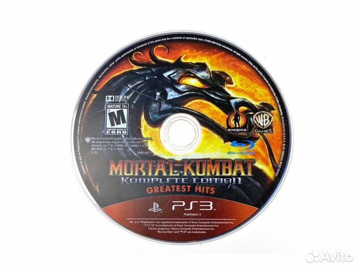 Mortal Kombat Komplete Edition, б/у, английский