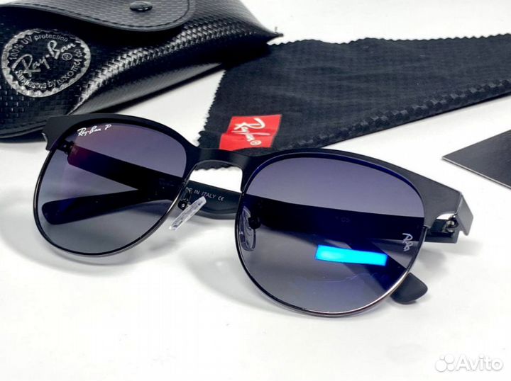 Очки Ray Ban синий градиент