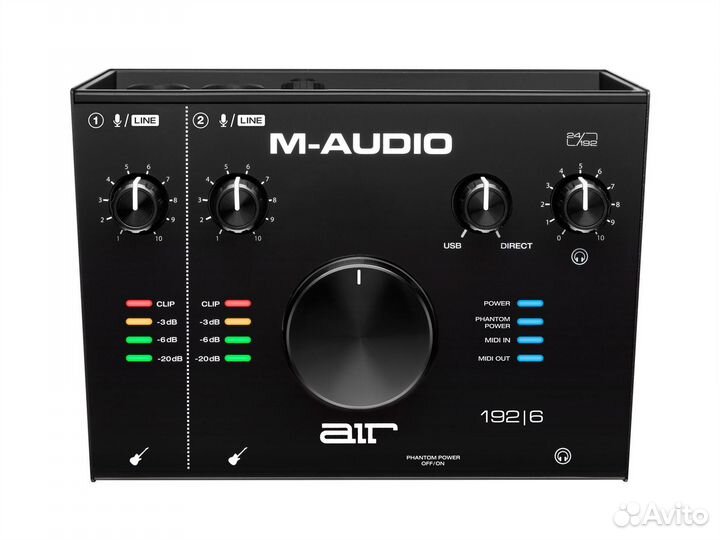 M-Audio AIR 192 - 6 аудиоинтерфейс