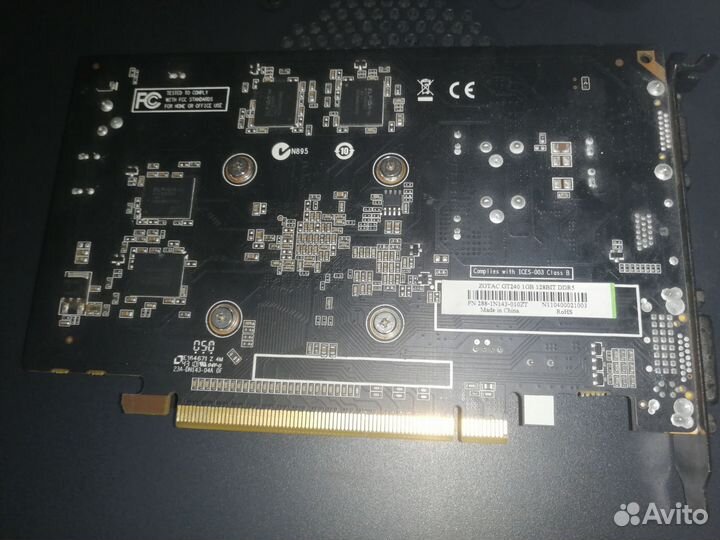 Видеокарта gt 240