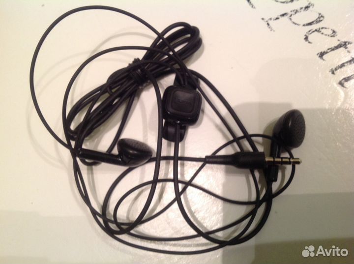 Проводная гарнитура наушники, микрофон
