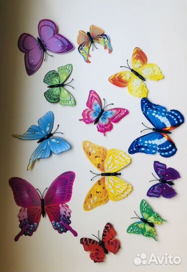 Бабочки для интерьера и декора