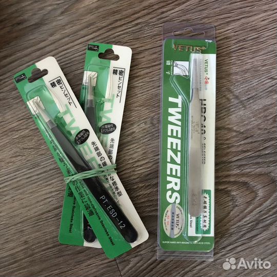 Пинцет для наращивания ресниц