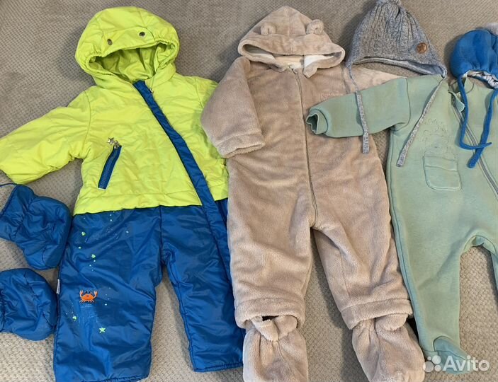 Пакет детских вещей 68 74