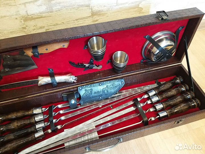 Шампура подарочные для шашлыка