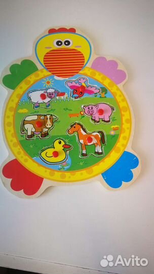 Развивающие деревянные игрушки