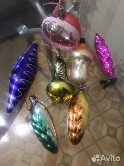 Елочные игрушки СССР