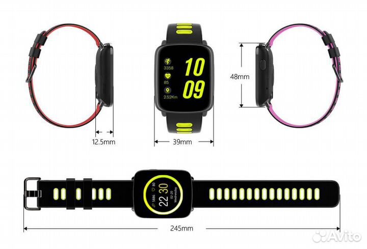 SMART часы, 2 вида