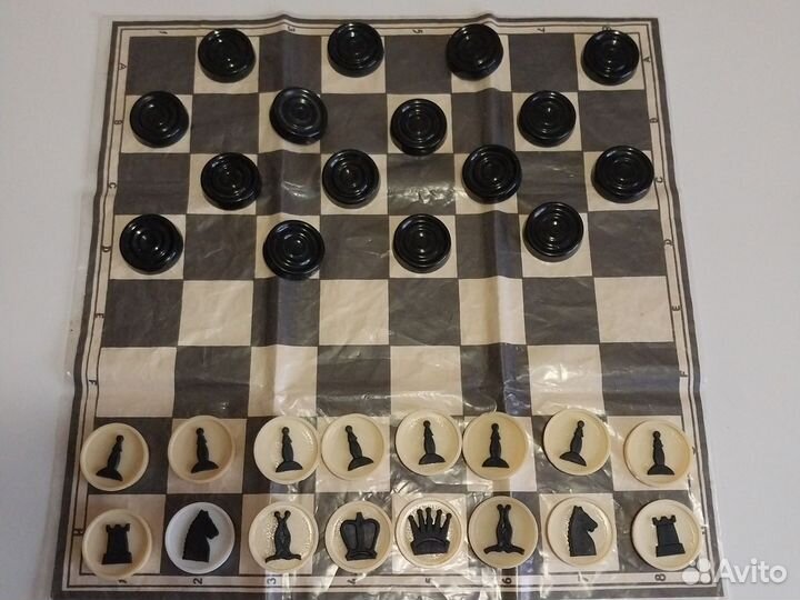 Шашки шахматы СССР