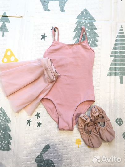 Купальник, пачка, чешки 86