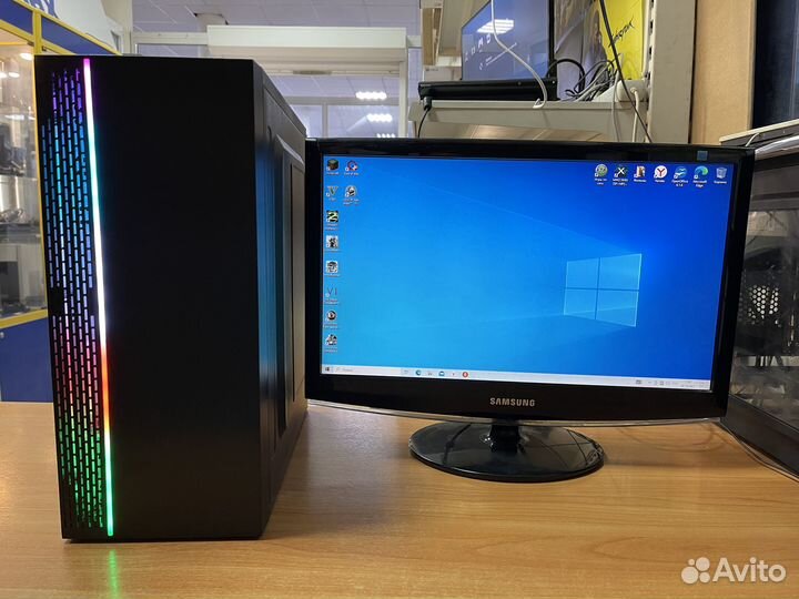 Core i5-6400 / GTX 1050 Ti / DDR4 16gb +10игр