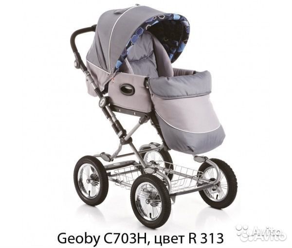 Коляску трансформер Geoby 2 в 1