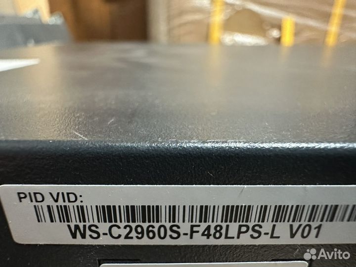 Коммутатор POE Cisco WS-C2960S-F48LPS-L