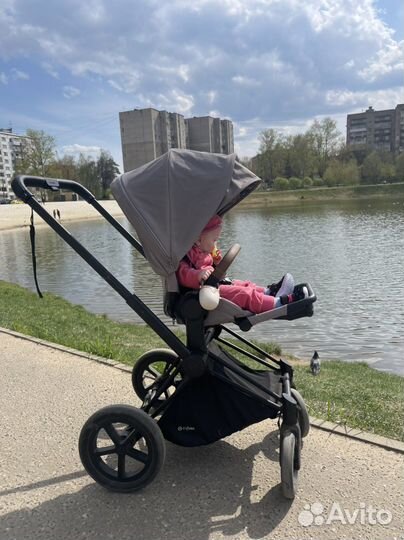 Коляска cybex priam lux (шасси и прогулка)