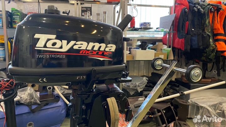 Лодочный мотор Toyama T5BMS (Тояма 5лс 2т)