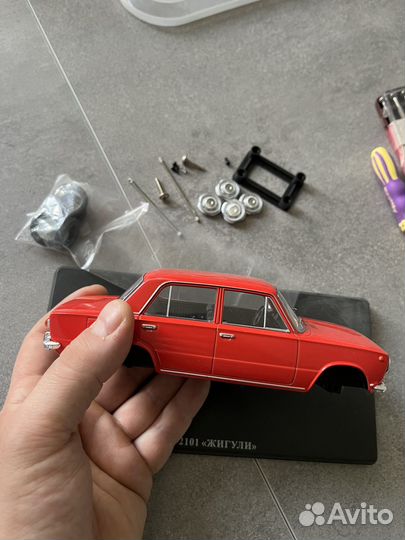 Модель 1/24 ваз 2101 ашет hachette