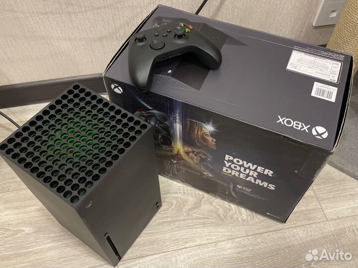 Xbox series x 1tb в коробке