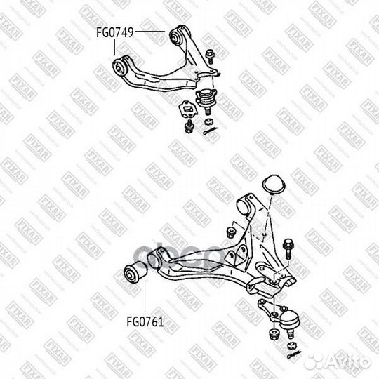 Mitsubishi L200 (KB) (2006) 'FG0749 fixar