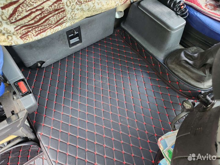 Ковры 3d из экокожи на Volvo FH 12, FH 13