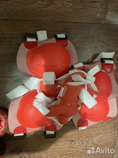 Роликовые коньки детские с защитой