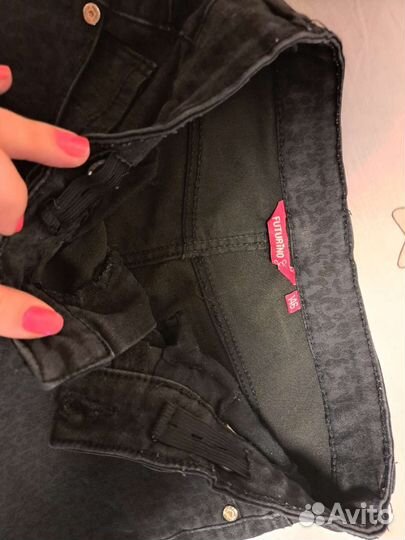 Джинсы леггинсы 146