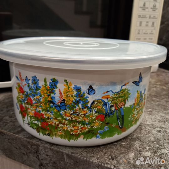 Салатник эмалированный