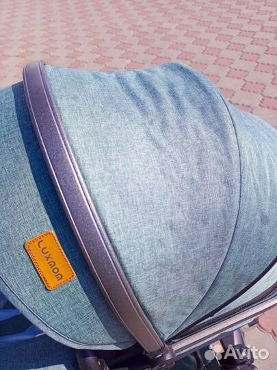 Коляска Luxmom 555 2в1