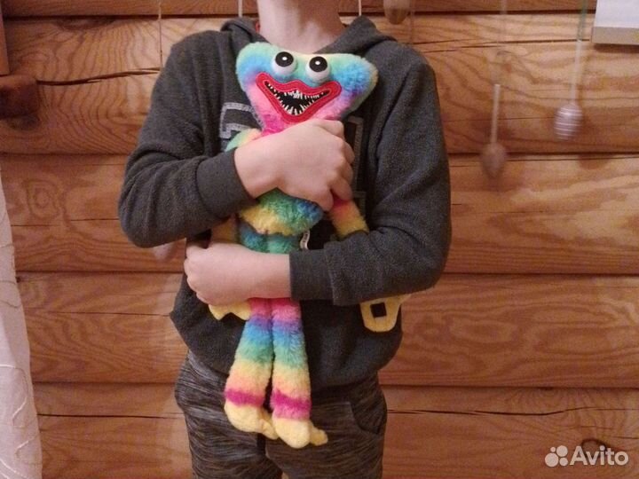 Мягкая игрушка Хаги ваги радужный