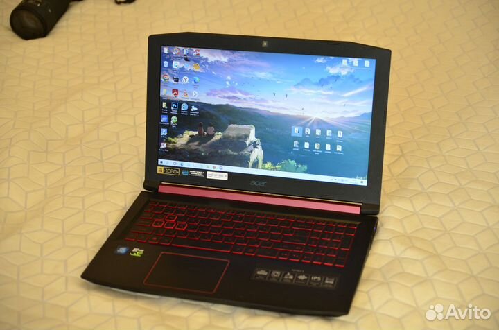Игровой ноутбук Acer Nitro i7 8750h 1tbssd 1050ti